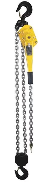 Lever Chain Hoist, 12,000 lb Load Capacity, 20 ft Hoist Lift, 1 15/16 in Hook Opening, Oz Lifting Products, Mfr#: OZ600-20LHOP