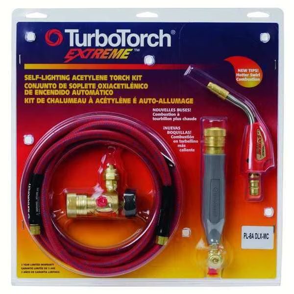 Torch Kit, PL-8ADLX-MC Series, Acetylene, Turbotorch, Mfr#: 0386-0834