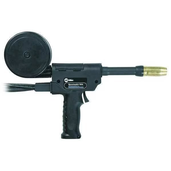 Pistol Grip Gun, Spoolmatic, 15 ft Cable, Miller Electric, Mfr#: 195156