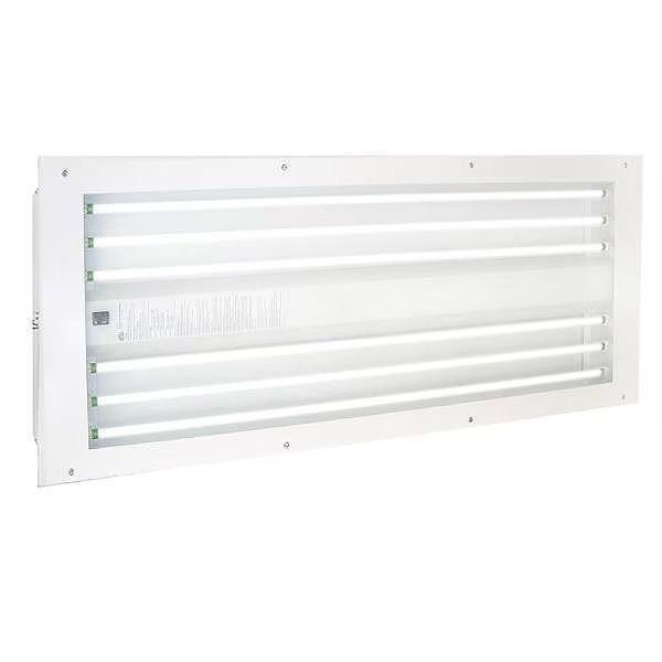 T5 Spray Booth Light Fixture, 6 Tube, Global Finishing Solutions, Mfr#: LABW-I6T5-D12