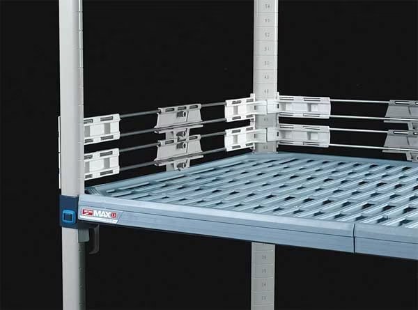 Shelf Back Ledge, 2 H x 36 in. W, PK2, Metro, Mfr#: MQL36-2S