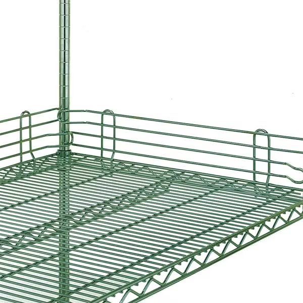 Shelf Side/Back Ledge 4"H x 36"W, 2PK, Metro, Mfr#: L36N-4K3