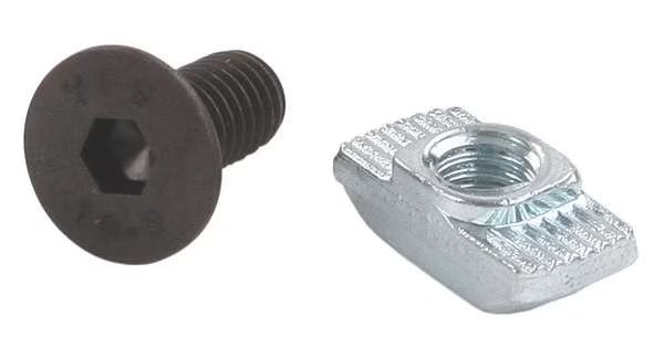 FHSCS & Hammer Nut, For 12136, PK6, 80/20, Mfr#: 75-3587-6