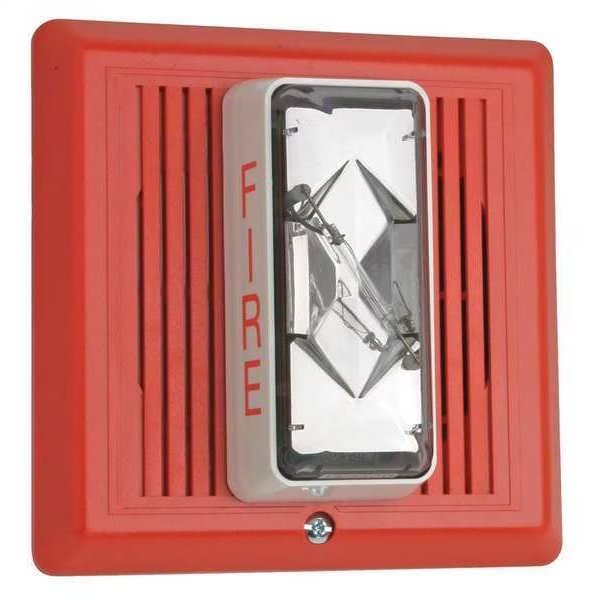 110 candela horn strobe wall mount, Edwards Signaling, Mfr#: 2452THS-110-R