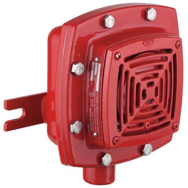 Haz. Location Horn, Red, 20-24VDC, Edwards Signaling, Mfr#: 889D-AW