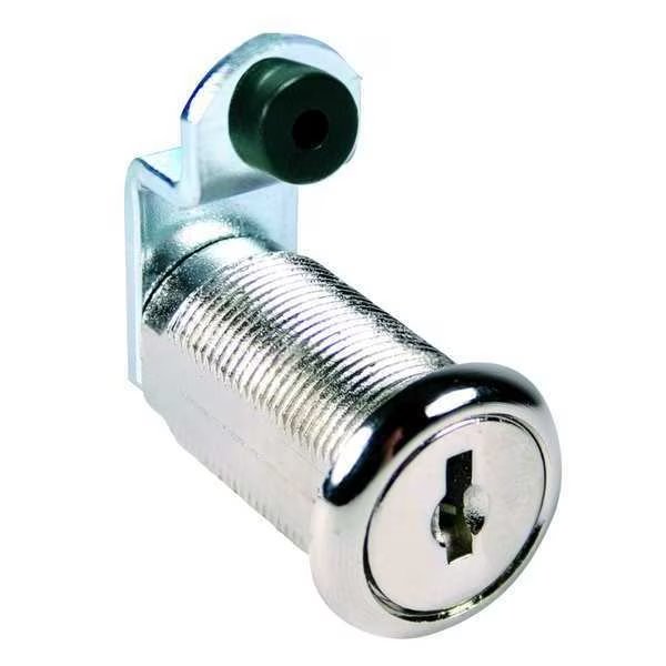 Disc Tumbler Keyed Cam Lock, Keyed Alike, C390A Key, For Material Thickness 7/8 in, Compx National, Mfr#: C8053-C390A-14A