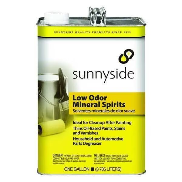 Mineral Spirits, Oil-Based, Can, 1 gal, Sunnyside, Mfr#: 803G1