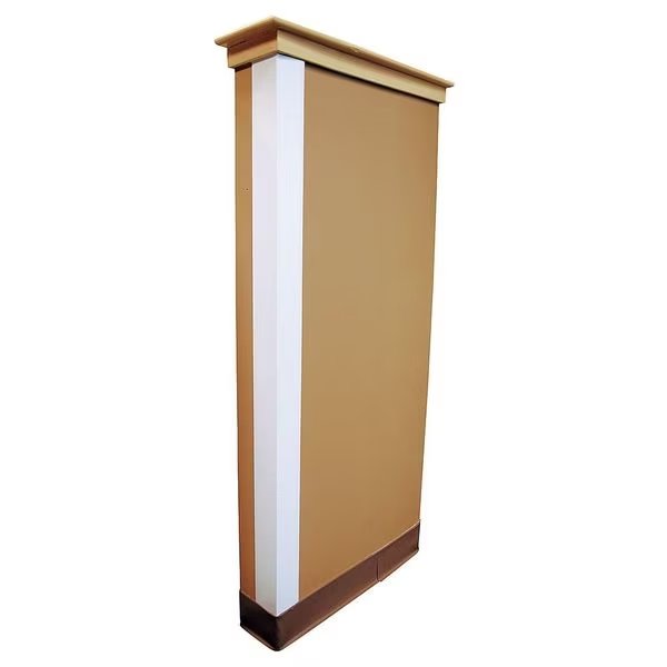 Corner Guard, White, 1x48in, Adhesive, EnjoyTool Select, Mfr#: 5KZJ9