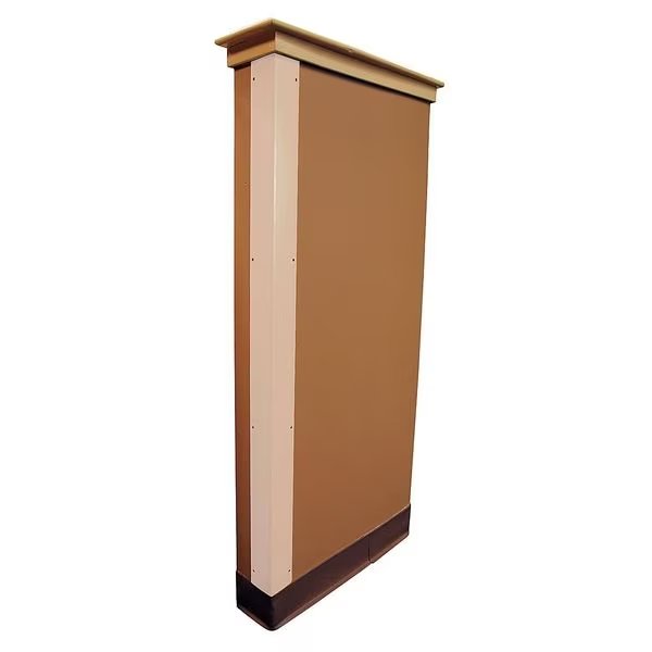 Corner Guard, Flame Retardant, Almond, 2"W X 96"H, EnjoyTool Select, Mfr#: 19F847