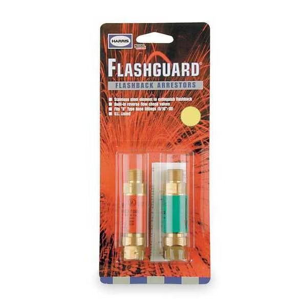 Flashback Arrestor, Regulator, Oxy/Fuel, Harris, Mfr#: 88-5FBR-R & L