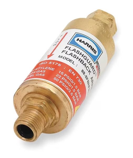 HF Flashback Arrestor, Regulator, Fuel, Harris, Mfr#: 88-5FBHF-RL