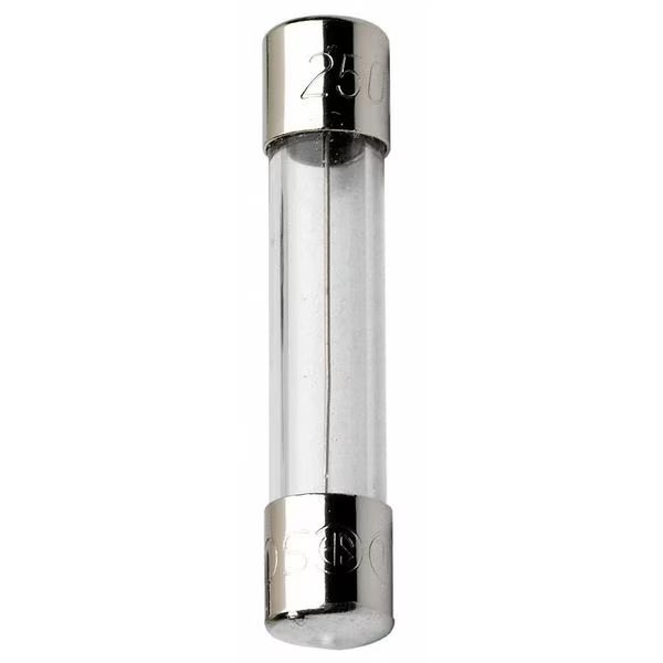 Glass Fuse, GGC Series, Fast-Acting, 2A, 250V AC, 10kA at 125V AC, 200A at 250V AC, 5 PK, Mersen, Mfr#: GGC2