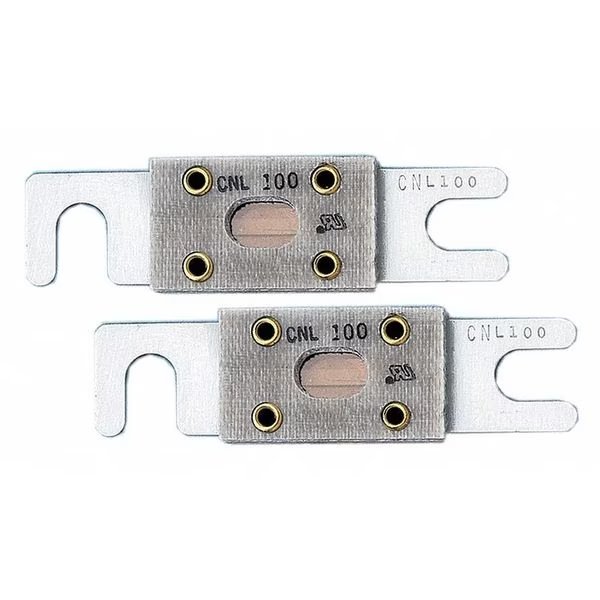 Forklift Limiter Fuse, CNL Series, 60A, Time-Delay, 80VAC, Bolt-On, Mersen, Mfr#: CNL60