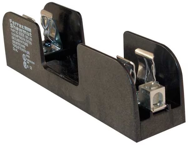 Open Fuse Block, H; K5 UL Class, 1 Poles, 60A Amp Range, 600V AC/DC Volt Rating, Mersen, Mfr#: 60606