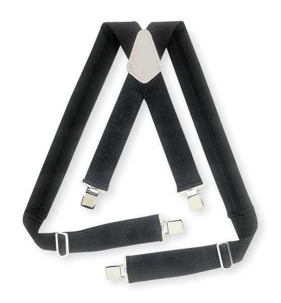 Tool Suspenders, Suspenders, Black, Elastic, Webbing, Clc Work Gear, Mfr#: 5121