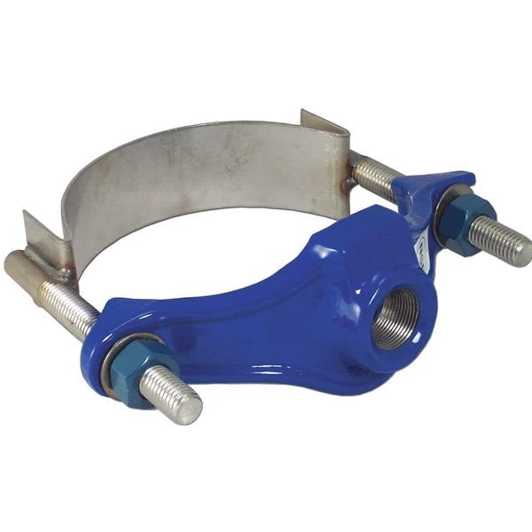Repair Clamp, Iron, 6 In Pipe, 3/4 In Out, Smith-Blair, Mfr#: 31500069007000 CC