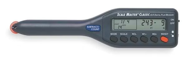 Construction Calculator, 6 3/4 Lx1 5/8 W, Calculated Industries, Mfr#: 6025