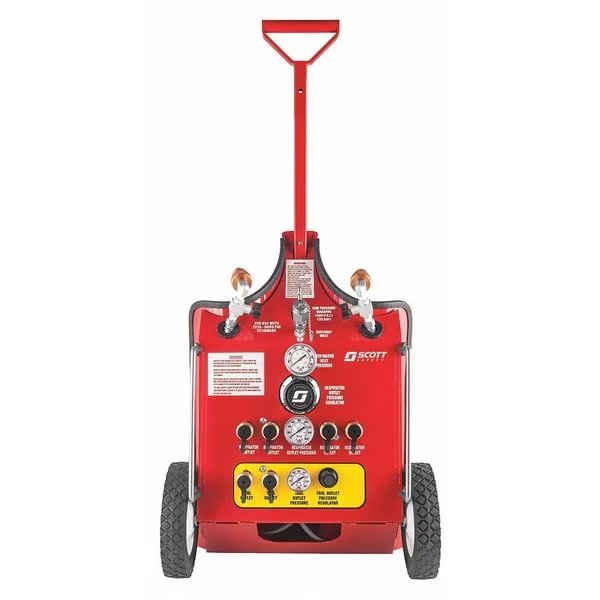 Air Cylinder Cart, 2 Cylinders, 4500 psi, 3M Scott, Mfr#: 805826-01