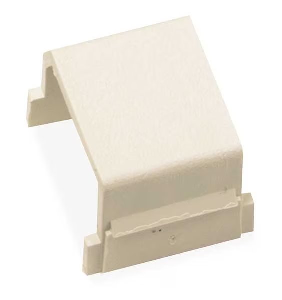 Hubbell Snap-Fit, Keystone, Blank, Office White, 10 Pack, Hubbell Premise Wiring, Mfr#: SFB10