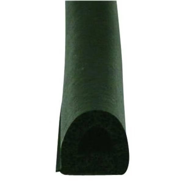 Weatherstrip, D, Black, Length 200 Ft.., EnjoyTool Select, Mfr#: 29520206