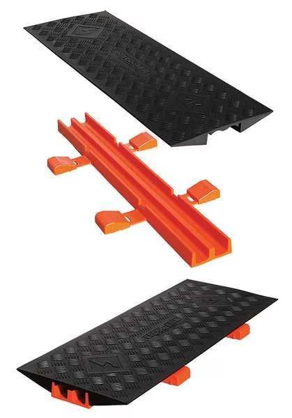 Modular Hose Bridge, 2 Channels, 3 ft., Checkers, Mfr#: CL2X150-5GD-O