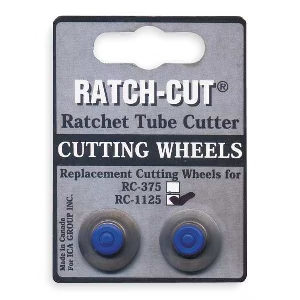Pack of 2 replacement cutter wheels for RC1125, Ratch Cut, Mfr#: RC1125-7C
