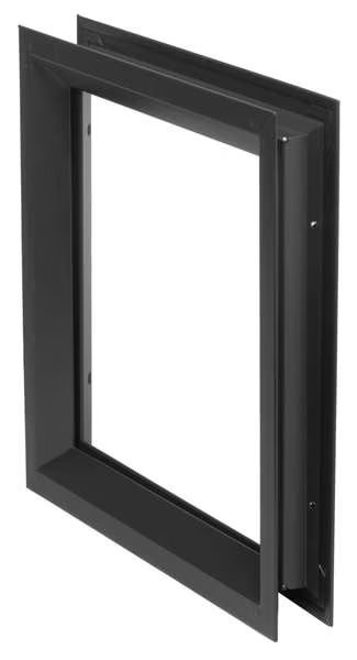Window Frame Kit, H. 5 In, W. 35 In, National Guard, Mfr#: L-FRA100DKB-5x35