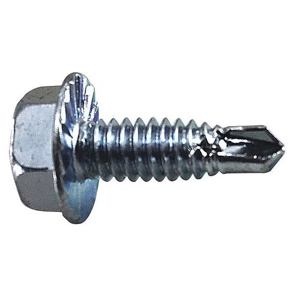 Hinge Screw, Self Driller, 1 In., PK24, American Garage Door Supply, Mfr#: MS1458