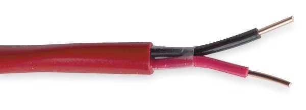 18 AWG 2 Conductor Solid Multi-Conductor Cable 1000 ft. RD, Carol, Mfr#: E3502S.41.03