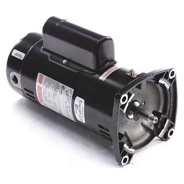 Pool Pump Motor, Capacitor-Start/Run, 1 1/2 HP, 48Y Frame, 3,450 Nameplate RPM, Century, Mfr#: SQ1152