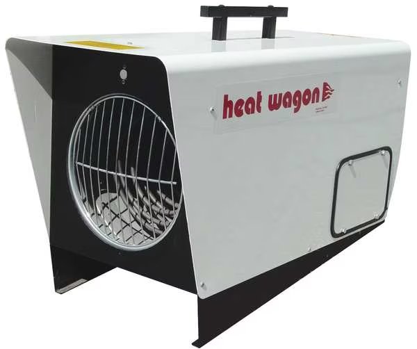 Portable Electric Salamander Heater, 18kW/12kW, 208/240V AC, 3 Phase, Heat Wagon, Mfr#: P1800-3