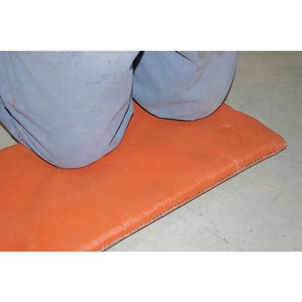 Welding Pad, 24 in. W, 24 in., 1 in., Red, Hi Temp, Mfr#: R51-24X24X1-P
