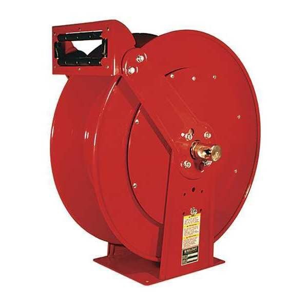 Spring Return Hose Reel, 3/4 in Hose Dia., 75 ft Length, 250 psi, Reelcraft, Mfr#: FD83000 OLP