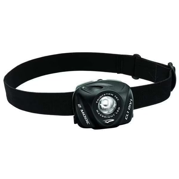 PRINCETON TEC 105 Lumens, LED Black Headlamp, Princeton Tec, Mfr#: EOS-II-BK