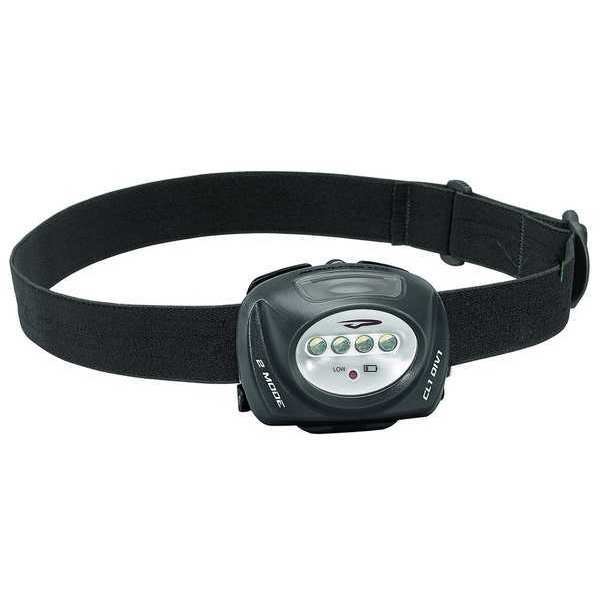 PRINCETON TEC 78 Lumens, LED Black Headlamp, Princeton Tec, Mfr#: QUAD-II-BK