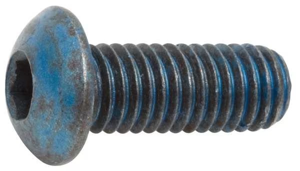 M6-1.00 Socket Head Cap Screw, Metric Blue Steel, 30 mm Length, 25 PK, Metric Blue, Mfr#: UST187490