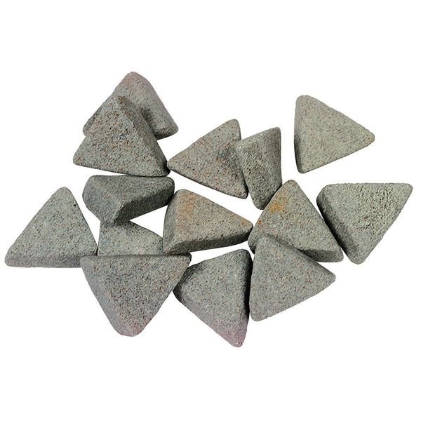 Ceramic Media, Triangle, 5/16" x 7/8", Raytech, Mfr#: 41-310