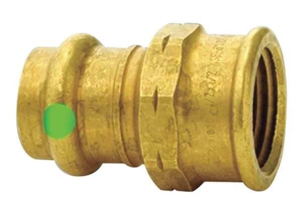Viega ProPress adapter, 1/2" x 3/8", Viega, Mfr#: 79295