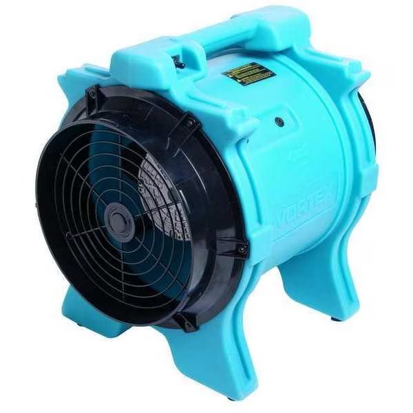 Portable Blower Fan, 115V, 2041 cfm, Blue, Dri-Eaz, Mfr#: F174-BLU
