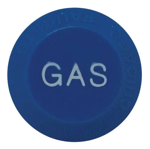 Button, Gas, Plastic, For Use With 204-4-Arm Handles, Chicago Faucet, Mfr#: 216-328JKNF