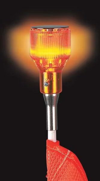 Warning Whip Plastic Lens, Amber, Checkers, Mfr#: FS7020-A
