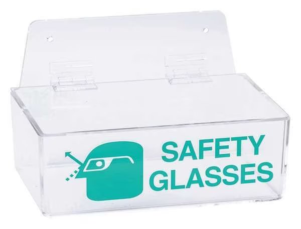 Prot Eyewear Disp W/ Lid, Tray, Clr, Acryl, Brady, Mfr#: 2011L