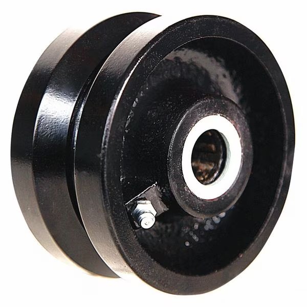 Caster Wheel, Cast Iron, 4 in., 800 lb., EnjoyTool Select, Mfr#: 5VJ53
