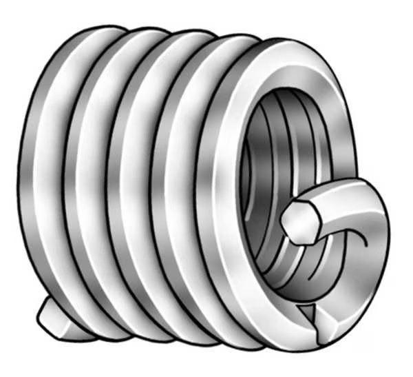 Helical Insert, #10-32 Thrd Sz, 18-8 Stainless Steel, 10 PK, EnjoyTool Select, Mfr#: 3534-10GX1.0DSL