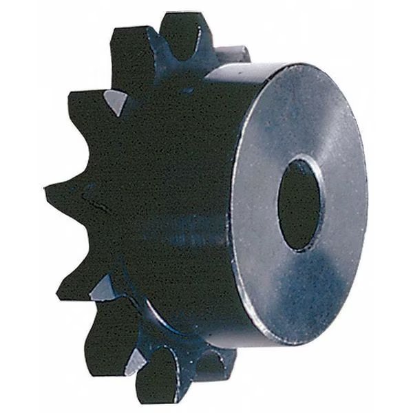 Sprocket , 25 Chain Size, 1/4 Bore Dia., 14 # of Teeth, Tsubaki, Mfr#: 25B14
