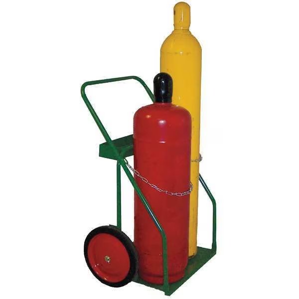 Welding Cylinder Truck, 2 Cyl, 400 lb., Saftcart, Mfr#: 870-14