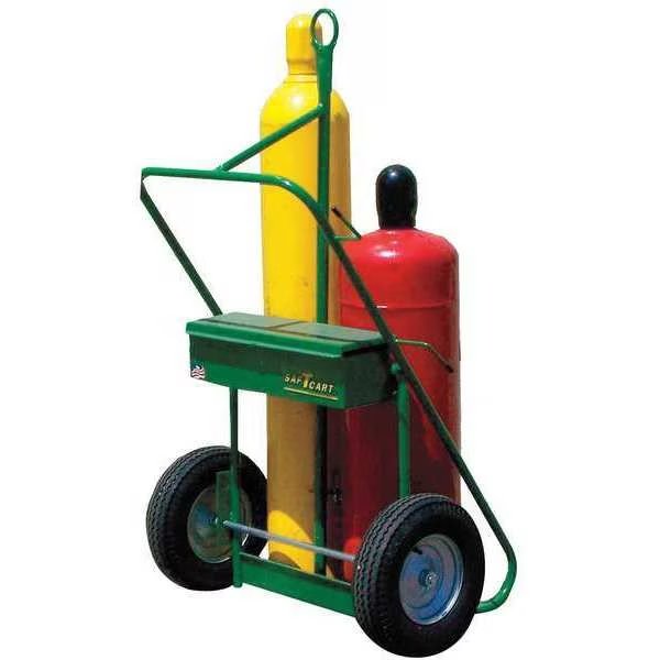 Welding Cylinder Truck, 2 Cyl, 780 lb., Saftcart, Mfr#: 552-16
