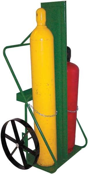 Cylinder Truck, 2 Cylinder, 400 lb., Saftcart, Mfr#: 403-20FW