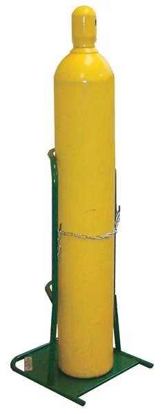 Single Cylinder Stand, 36 In. H, Steel, Saftcart, Mfr#: 260-1