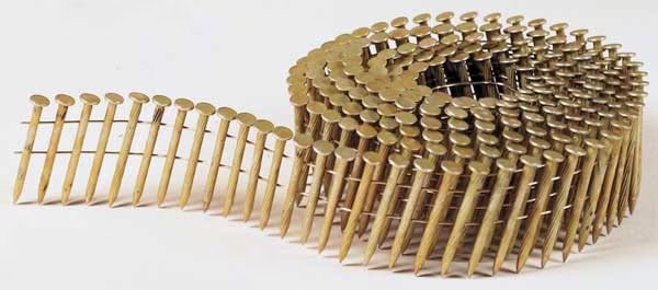 Collated Framing Nail, 2-1/2 in L, -, Coated, Flat Head, 15 Degrees, 3600 PK, Bostitch, Mfr#: C8R99BD
